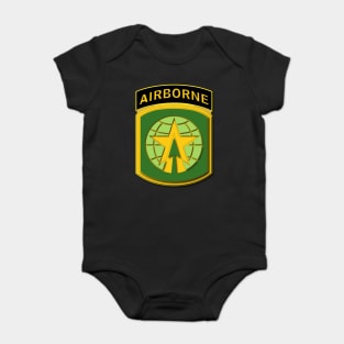 16th MP Bde w Airborne Tab wo Txt Baby Bodysuit